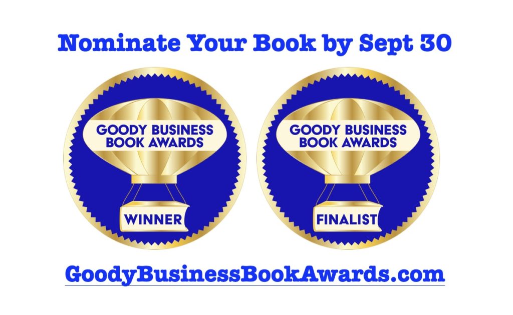 Nominate Your Book for Goody Business Book Awards