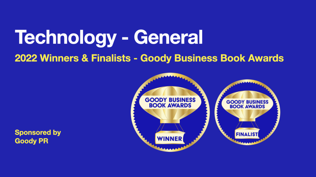 Banner announcing 2022 winners and finalist in Technology  General Books.