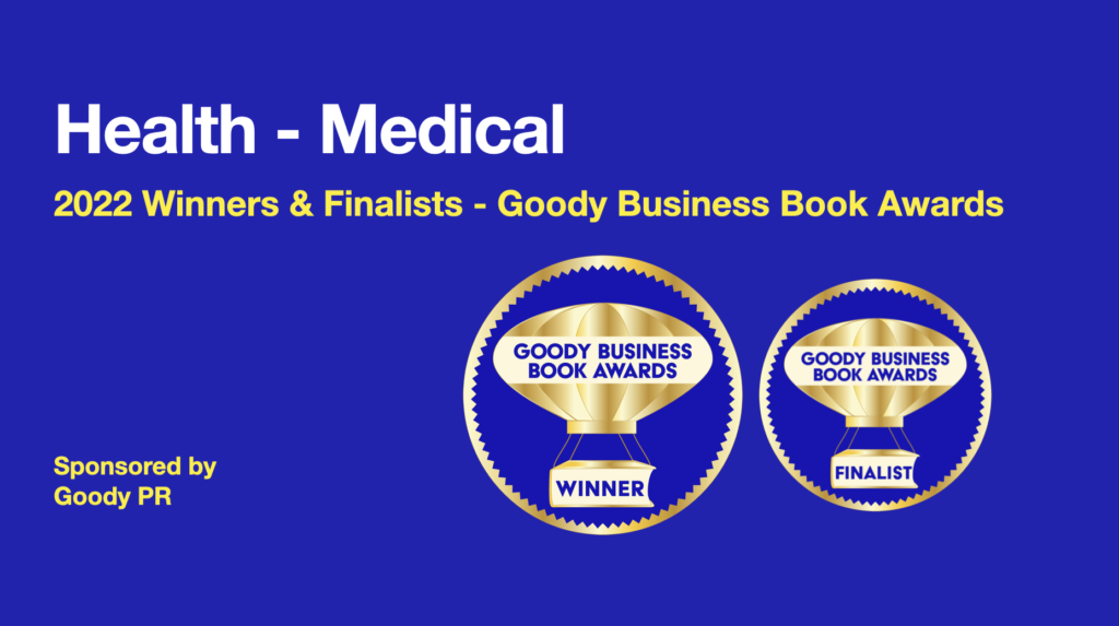 Banner announcing 2022 winners and finalist in Health - Medical Books.
