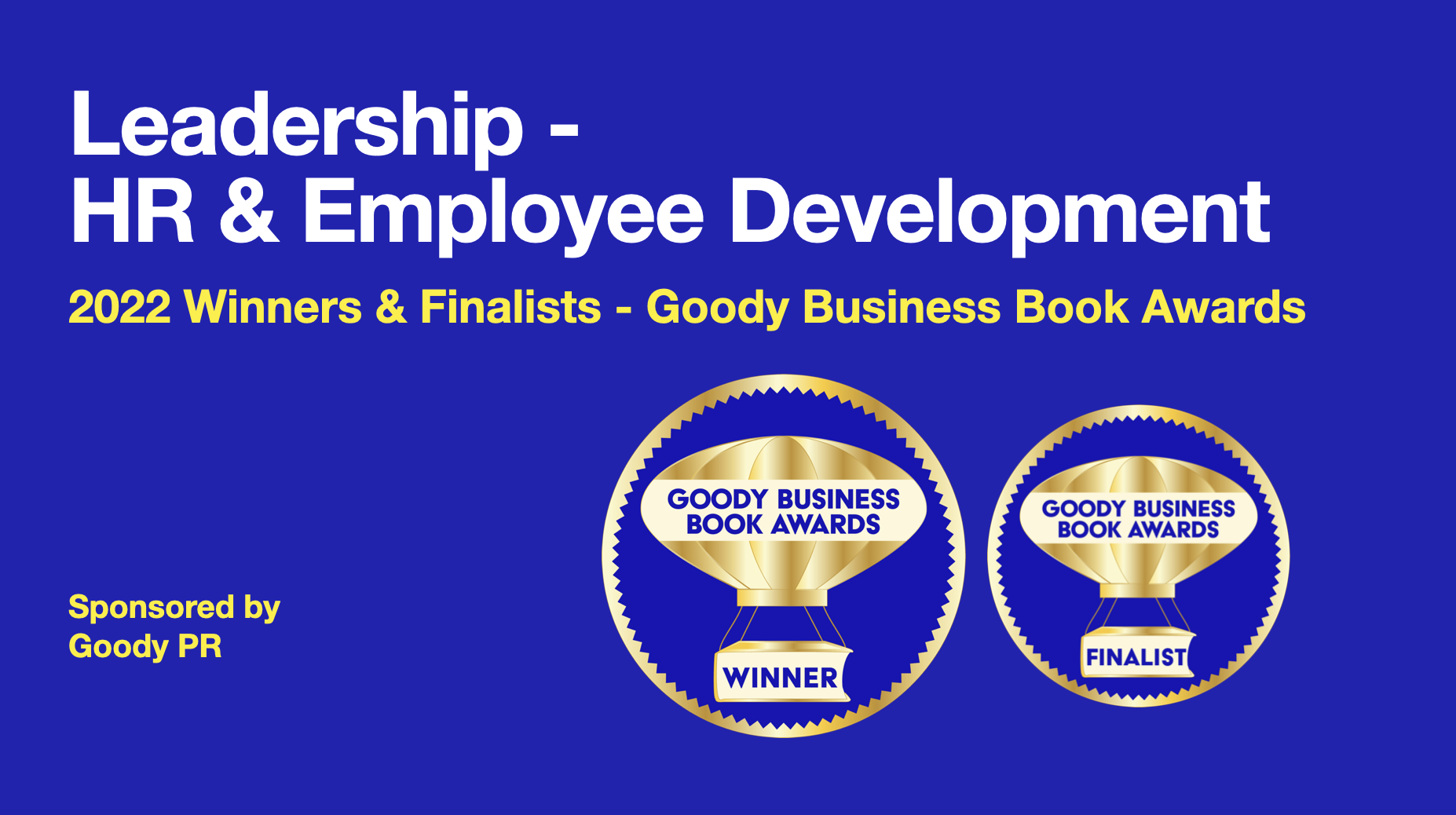 Goody business book 2025 awards