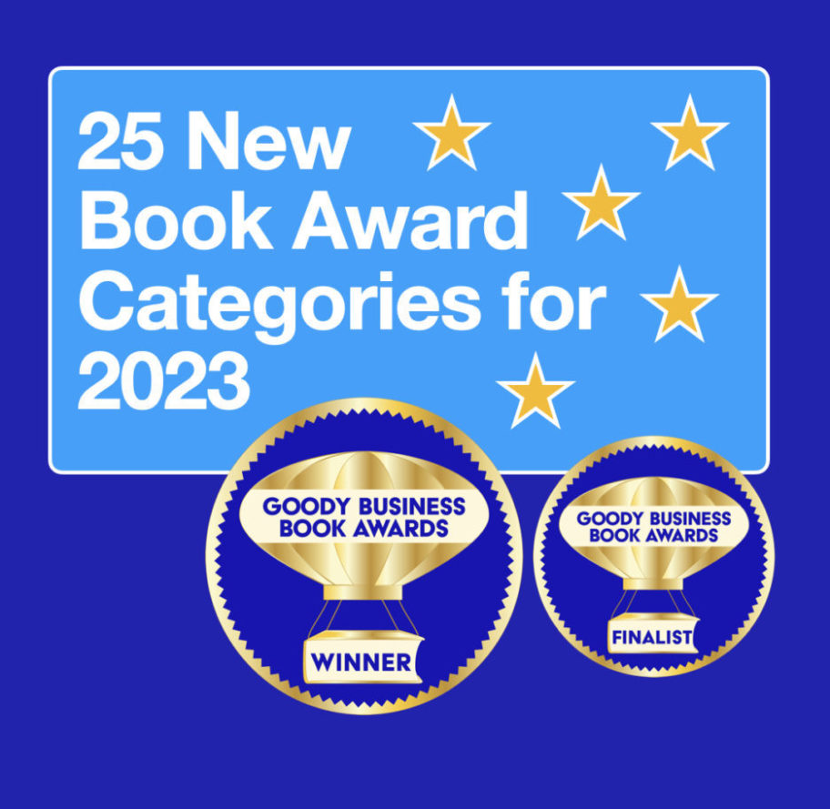 Goody Business Book Awards open for 2023 with 25 new book award categories