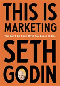 This is Marketing by Seth Godin recognized by Goody Business Book Awards on World Book Day as one of the top nonfiction business books.