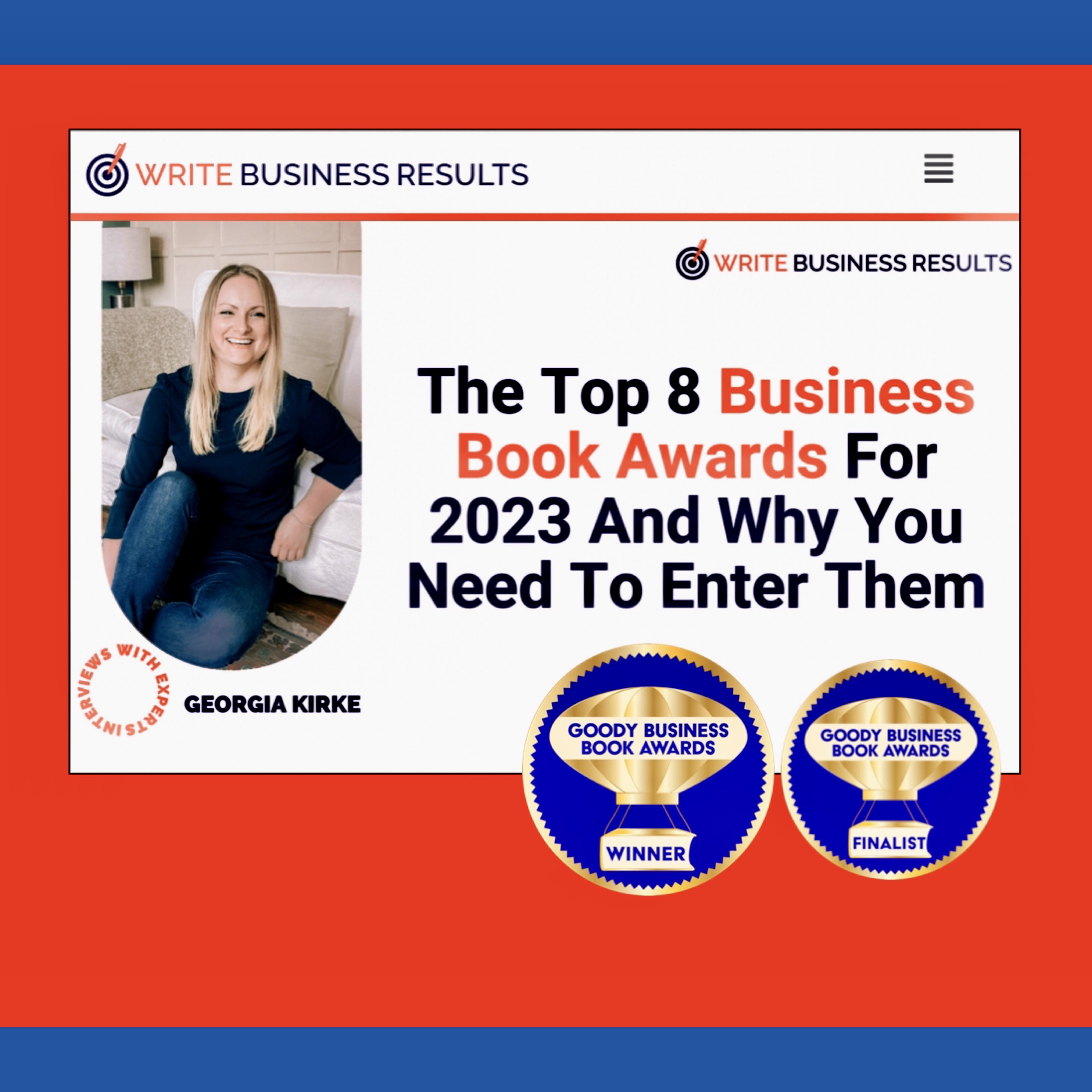 Goody Business Book Awards honored to be in Top Business Book Awards summary by Write Business Results for 2023