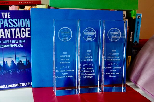 Goody Business Book Awards Trophy for all Award-Winning Authors to celebrate their books and wins